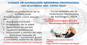 CURSO de Astrología Moderna Profesional (Orientado a la Psicoastrología)