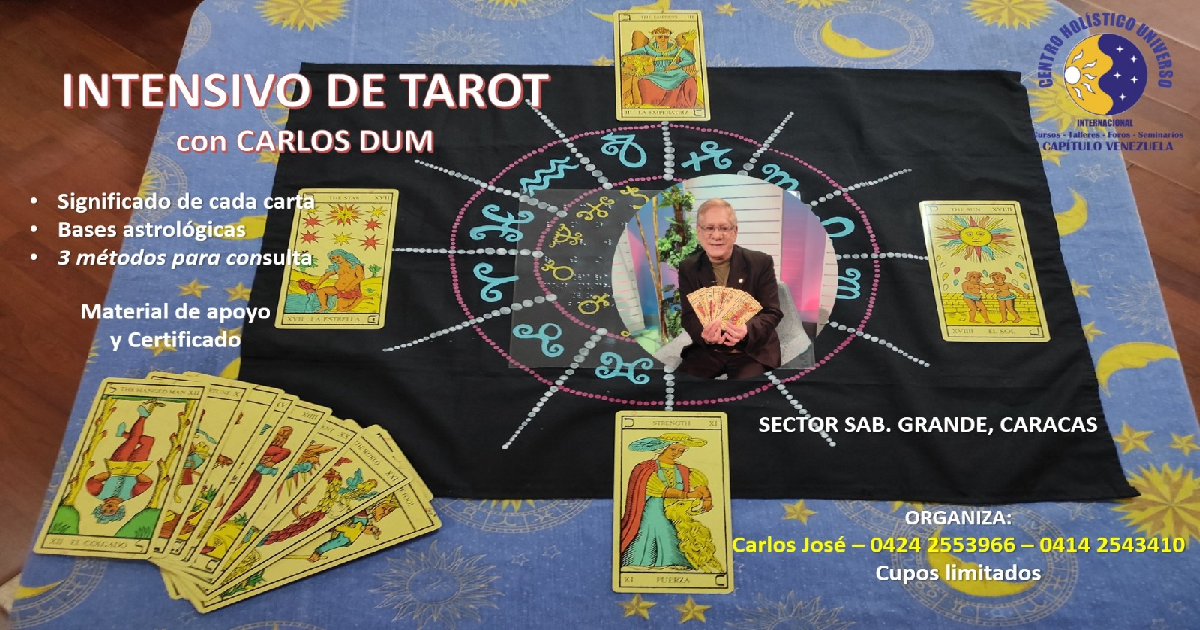 2026 taller intensivo de tarot