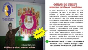 En Caracas: Taller de Tarot Esotérico