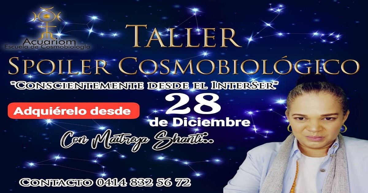 2026 taller cosmobiologia