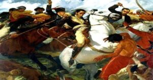 EL CIELO DE UNA BATALLA